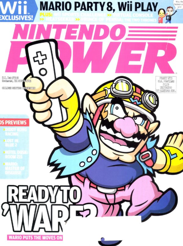 Nintendo Power Issue 212 (February 2007) cover